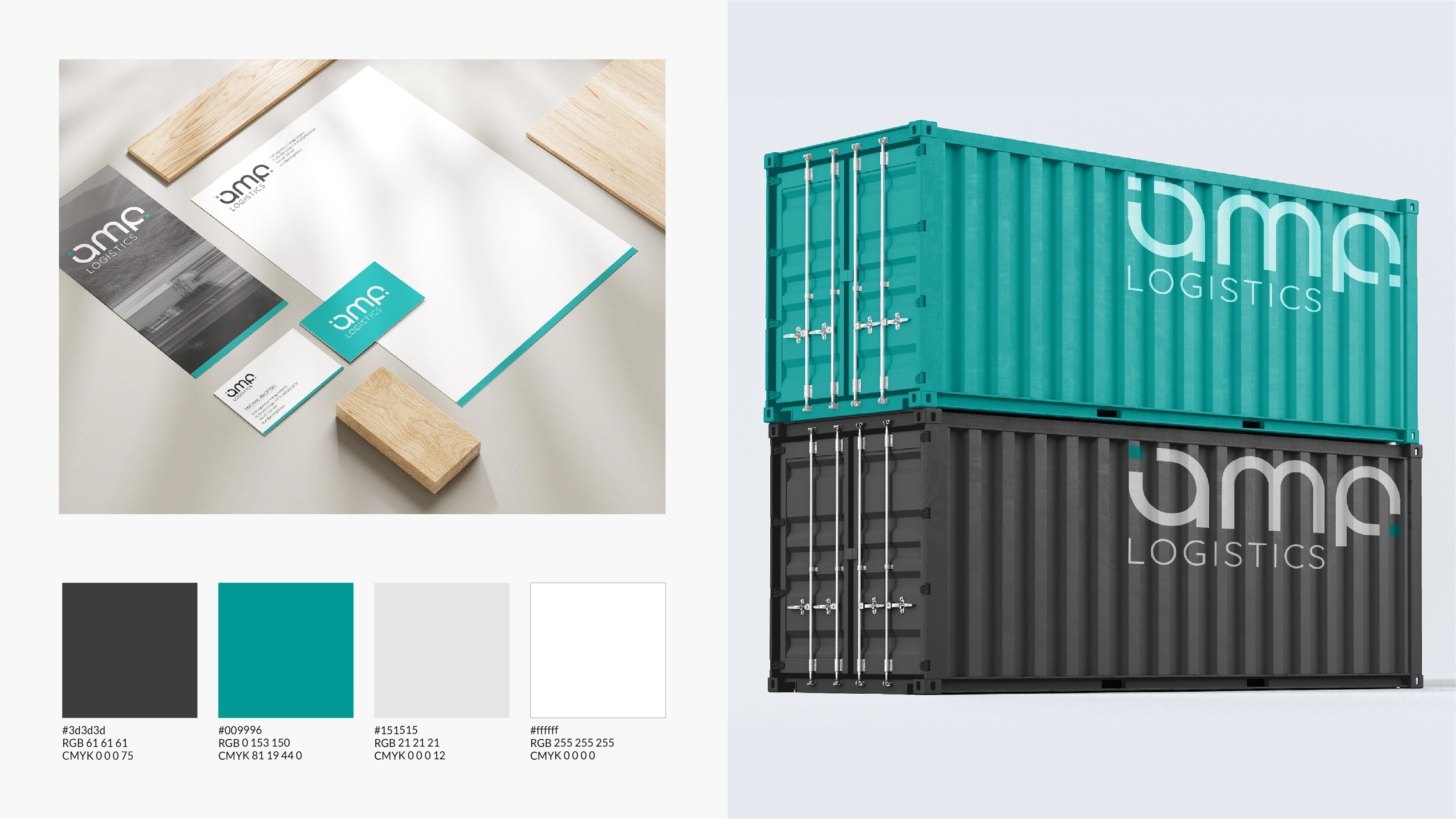 AMP – identyfikacja wizualna firmy logistycznej